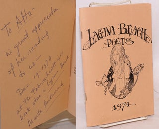 Cat.No: 125352 Laguna Beach Poets 1974 [signed & inscribed to alta]. Cat Davi, James...