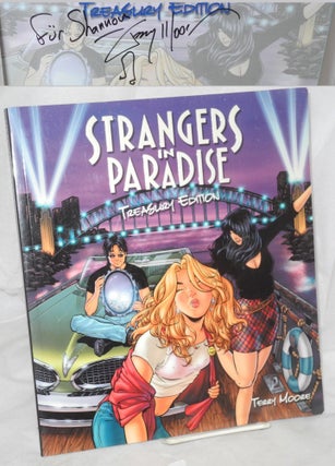 Cat.No: 125439 Strangers in Paradise treasury edition [inscribed & signed]. Terry Moore