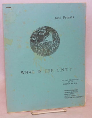 Cat.No: 125759 What is the C.N.T.? José Peirats