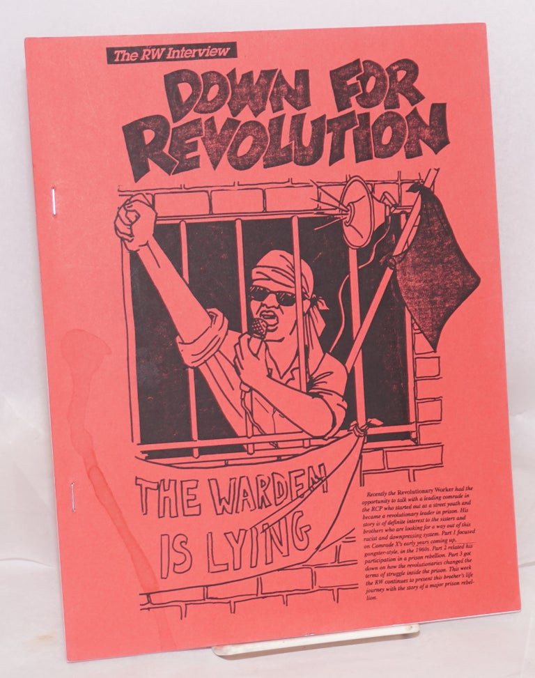 Cat.No: 128175 Down for revolution; the RW interview