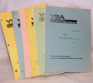 Cat.No: 128569 YSA Discussion Bulletin, Volume 11, No. 1-7. Young Socialist Alliance