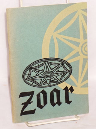 Cat.No: 128682 Zoar: an Ohio experiment in communalism. Ohio Historical Society