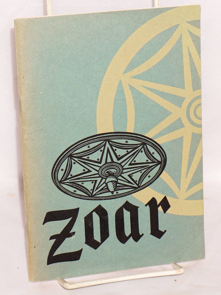 Cat.No: 128682 Zoar: an Ohio experiment in communalism. Ohio Historical Society.