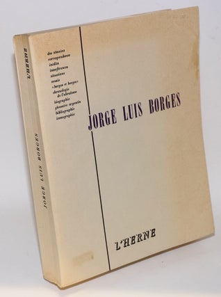 Cat.No: 129364 Jorge Luis Borges; des témoins, correspondance, inédits, interférences,...