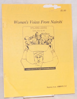Cat.No: 129635 Women's voices from Nairobi: reprints from Frontline