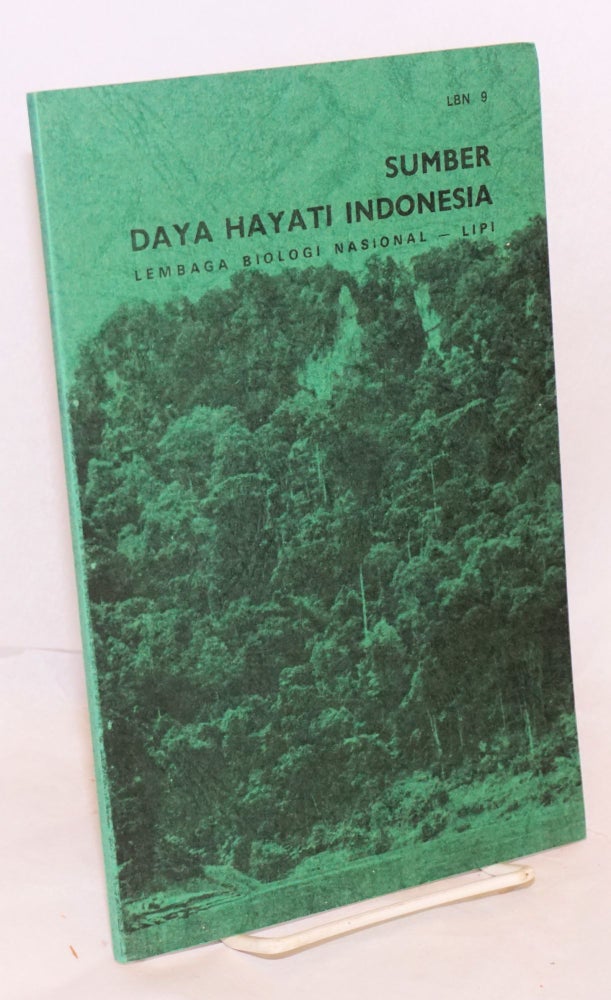 Cat.No: 129698 Sumber daya hayati Indonesia. Lembaga Biologi Nasional.