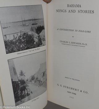 Bahama songs and stories; a contribution to folk-lore