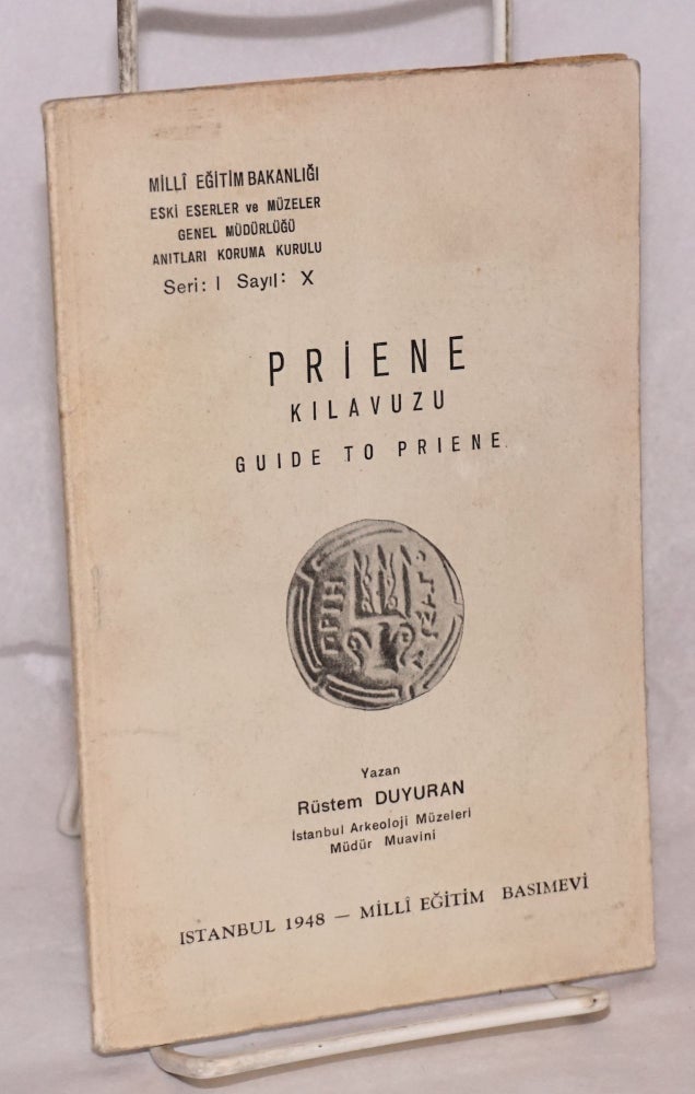 Cat.No: 131271 Priene kilavuzu / Guide to Priene. Rüstem Duyuran.