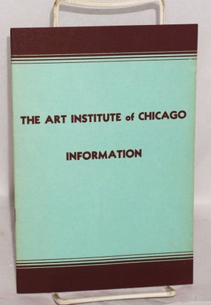 Cat.No: 131355 The Art Institute of Chicago: information
