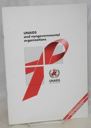 Cat.No: 131398 UNAIDS and nongovernmental organizations