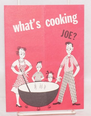 Cat.No: 131440 What's cooking, Joe?