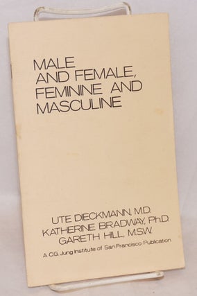 Cat.No: 131811 Male and female, feminine and masculine. Ute Dieckmann, et. al