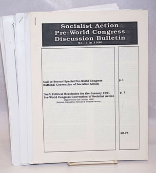 Cat.No: 131894 Socialist Action Pre-World Congress Internal Discussion Bulletin. (No. 1-8...
