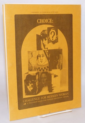 Cat.No: 132818 Choice: challenge for modern woman. A television series and...