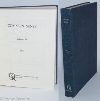 Cat.No: 132883 Common sense, volume 13 (1944). Sidney Hertzberg, eds