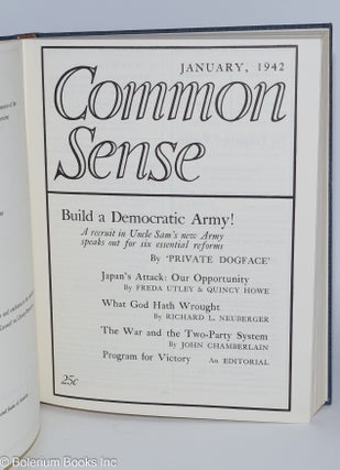 Common sense, volume 11 (1942)