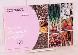 Cat.No: 132924 Tanaman rempah-rempah: jilid 1. Marah Maradjo