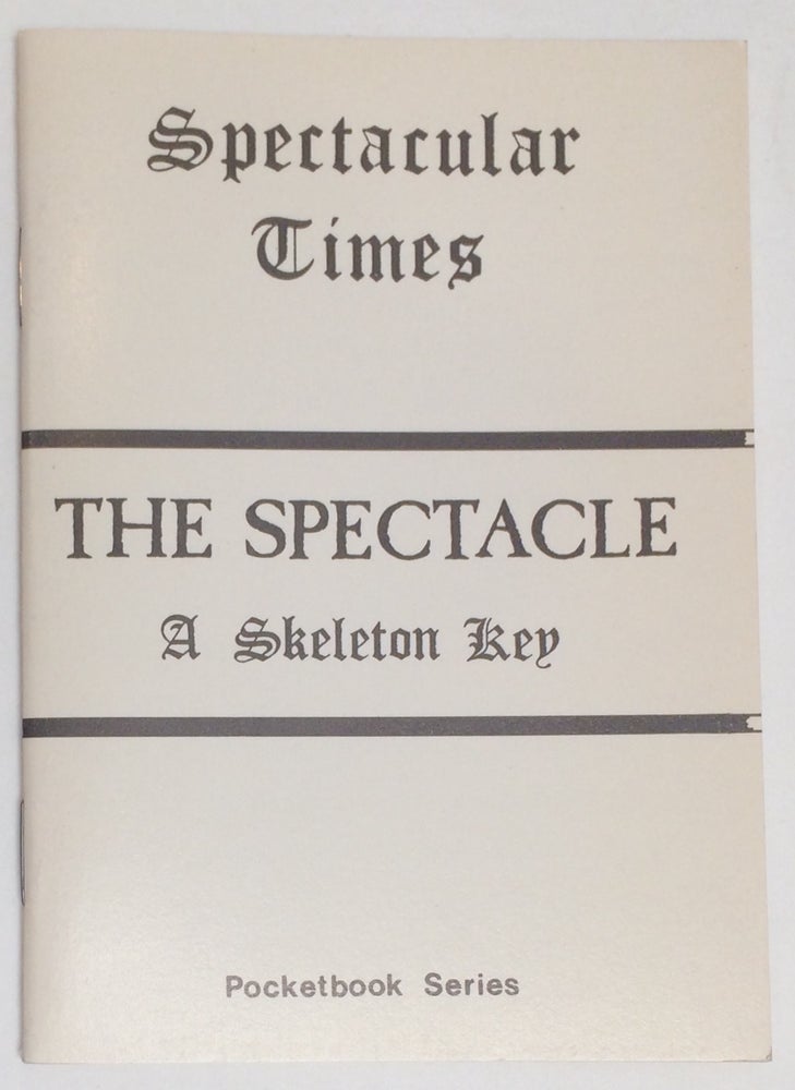 Cat.No: 133238 The spectacle: a skeleton key. Larry Law.