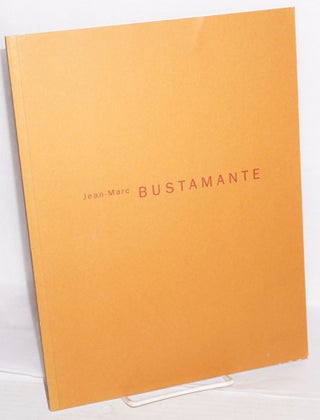 Cat.No: 133705 Jean-Marc Bustamante: the Renaissance Society at the University of Chicago...