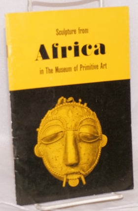 Cat.No: 133981 Sculpture from Africa in the collection of The Museum of Primitive Art