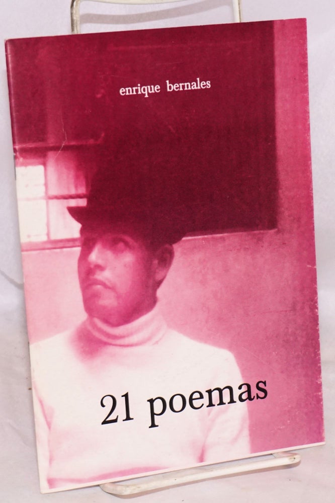 Cat.No: 134281 21 Poemas: Cerridwen. Enrique Bernales Albites.