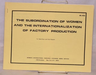 Cat.No: 134539 The subordination of women and the internationalization of factory...