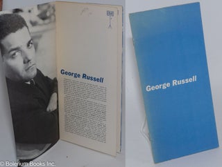 Cat.No: 134579 George Russell. Nat Hentoff, essay, photo Carol Gateley, by