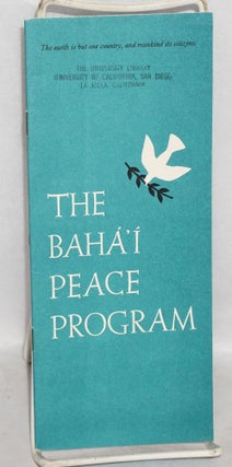 Cat.No: 134673 The Baháí peace program