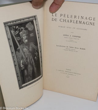 Le pelerinage de Charlemagne; publié avec un glossaire