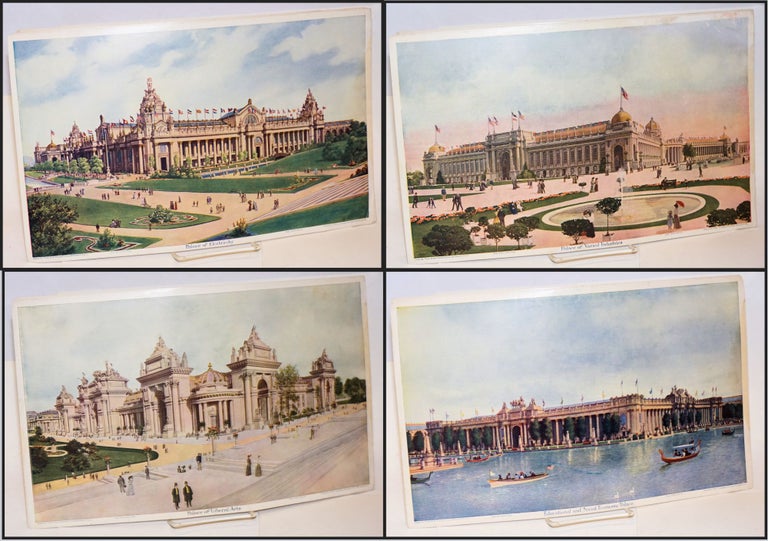 Cat.No: 135376 [Group of eight color prints from the San Francisco Call illustrating buildings at the 1904 World's Fair (The Louisiana Purchase Exposition) in St. Louis, Missouri]