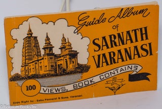 Cat.No: 135489 Guide album of Sarnath Varanasi; 100 views, book contains
