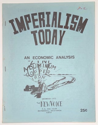 Cat.No: 135498 Imperialism Today: an Economic Analysis