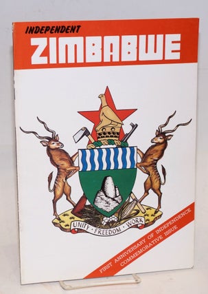 Cat.No: 135660 Independent Zimbabwe; first anniversary of Independence commeorative Issue
