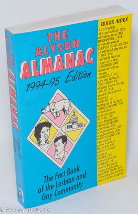 Cat.No: 136288 The Alyson Almanac: the fact book of the gay and lesbian community 1994-95...