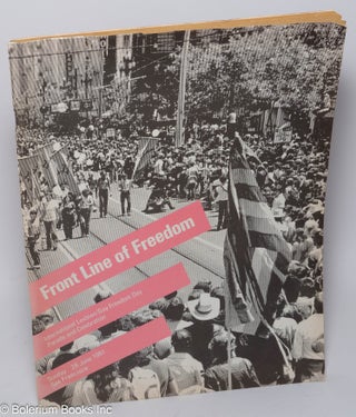 Cat.No: 13735 Front Line of Freedom: 1981 International Lesbian/Gay Freedom Day parade...