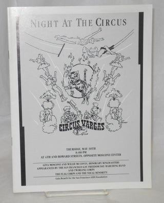 Cat.No: 13740 Night at the Circus: a benefit for the S.F. AIDS Foundation; Honorary...