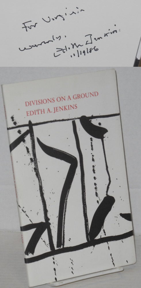 Cat.No: 137472 Divisions on a ground. Edith Arnstein Jenkins.