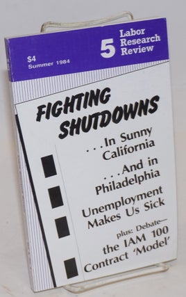 Cat.No: 137867 Fighting shutdowns ... In sunny California...And in Philadelphia....