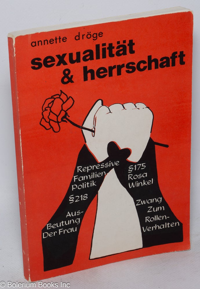 Cat.No: 139387 Sexualitat & herrschaft. Annette Dröge.