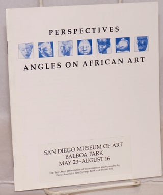 Cat.No: 139399 Perspectives; angles on African art; San Diego Museum of Art May 23 -...
