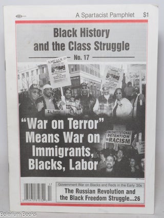 Cat.No: 139860 "War on Terror" means war on Immigrants, Blacks, Labor