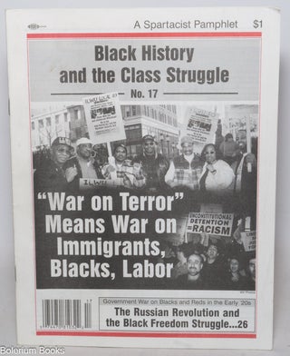 Cat.No: 139860 "War on Terror" means war on Immigrants, Blacks, Labor