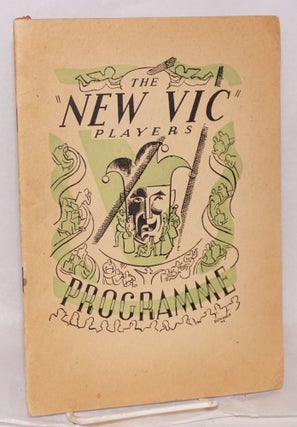 Cat.No: 139916 The New Vic Players present Berkeley Square by J. L. Balderston;...