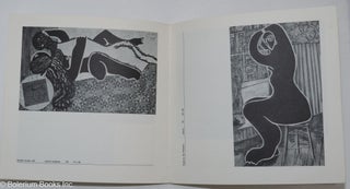Oils on canvas, woodcuts: 1983 - 1987