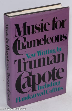 Cat.No: 14055 Music for Chameleons: new writing. Truman Capote