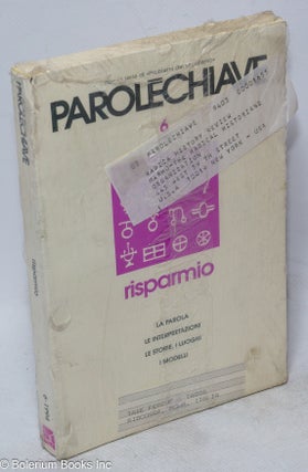 Cat.No: 140714 Parolechiave Anno II, no. 6 (1994). Fondazione Lelio e. Lisli Basso-ISSOCO