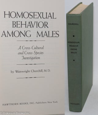 Cat.No: 14093 Homosexual Behavior Among Males: a cross-cultural and cross-species...