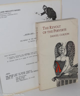 Cat.No: 14150 The Revolt of the Perverts: a novel. Daniel Curzon, Daniel Brown