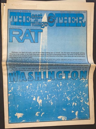 Cat.No: 142944 The East Village Other presents RAT. Vol. 4, #51, Nov. 19, 1969 (Issue...