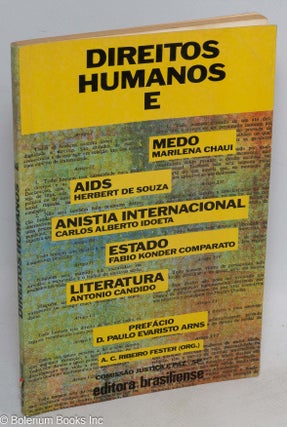 Cat.No: 143189 Direitos humanos e . . Antonio Candido, et. al